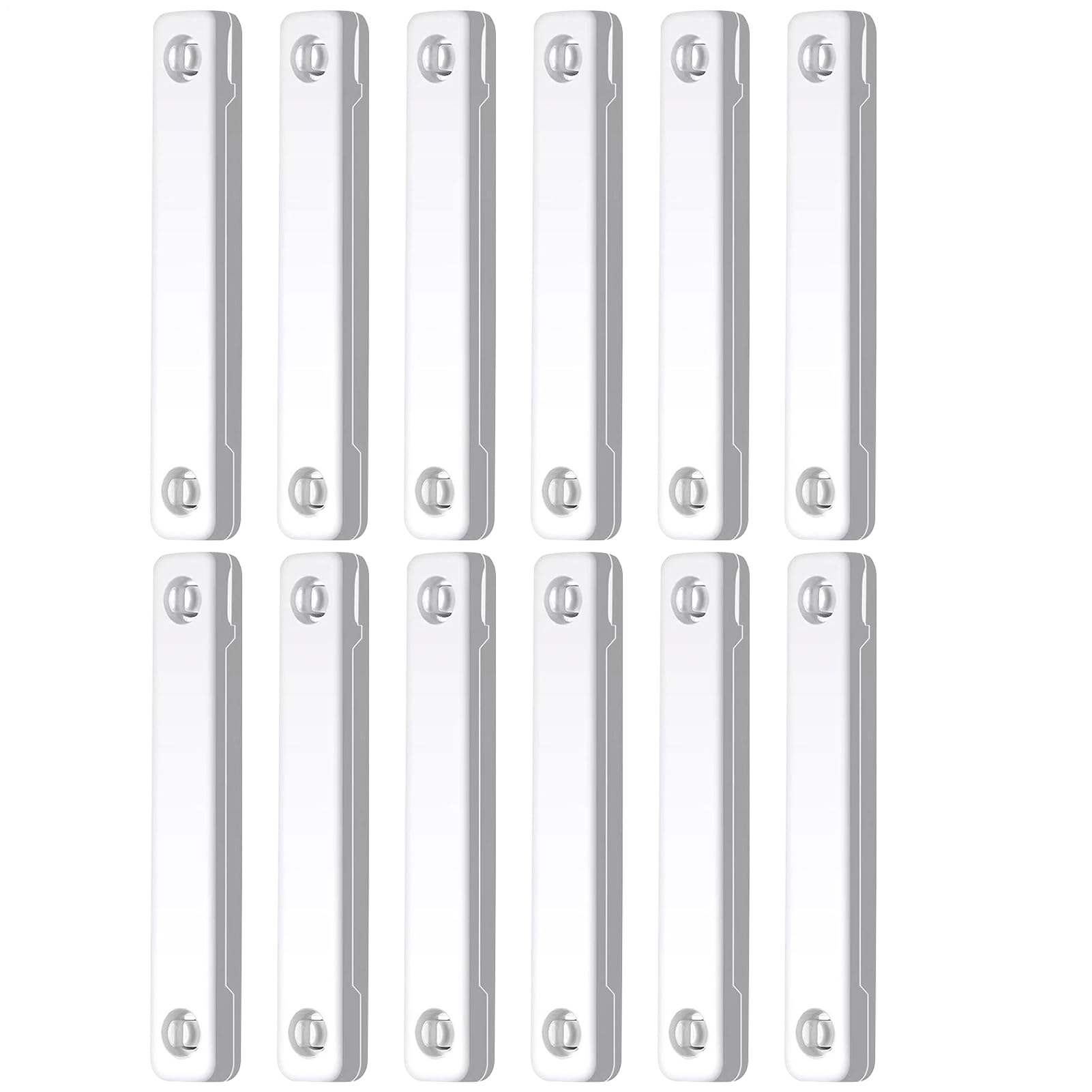 Selbstklebende Magnet-Clips für Bildschirme, vielseitige Fensterbeschläge für Restaurants, Schulen, Wohnmobile, Cafés und Büros, ideal für Eingänge und Treppen