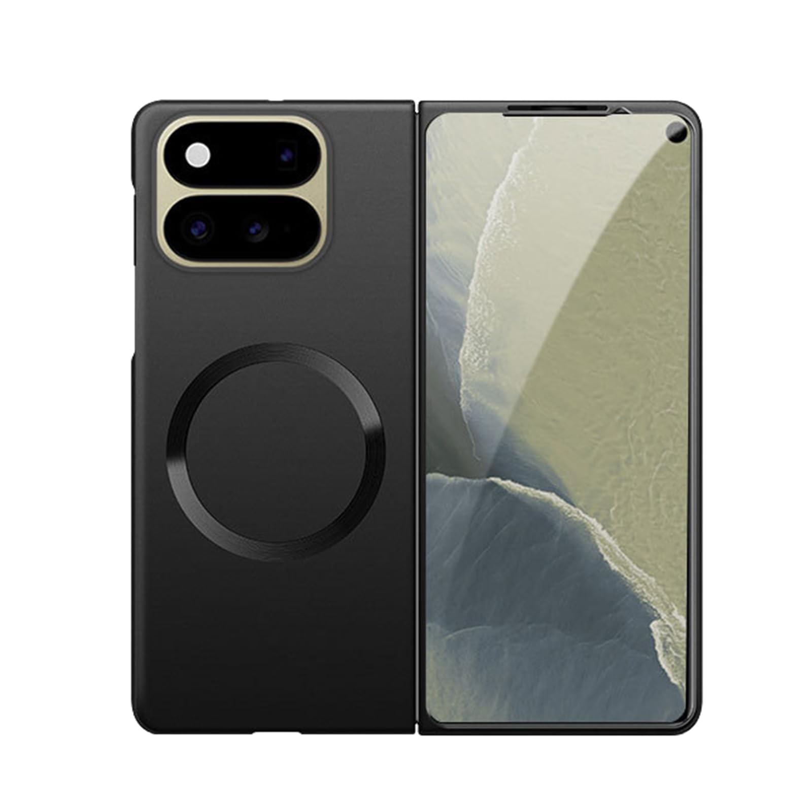 Hülle Für Google Pixel 11 Pro Fold, Magnetisch Handyhülle Rückseite