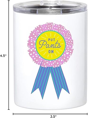 Miniatura 2 de Slant Collections Regalos de cumpleaños, vaso de viaje de acero inoxidable con aislamiento de whisky, vaso doble de estilo antiguo con tapa