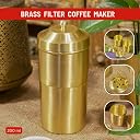 Toffee Coffee Roasters | South Indian Filter Coffee Gift Hamper| FC + Brass Dabara Set + Brass Coffee Maker | Corporate Bulk Gifting |Gift gallery image