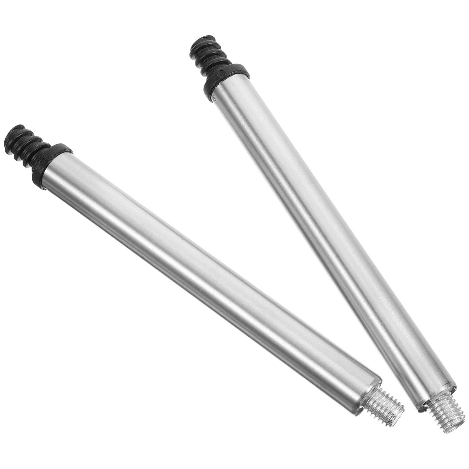 2pcs Toilet Brush Adapter Toilet Brush Handle Replacement Connector Drill Scrub Cleaning Brush Adapter Brush Wand for Bathroom