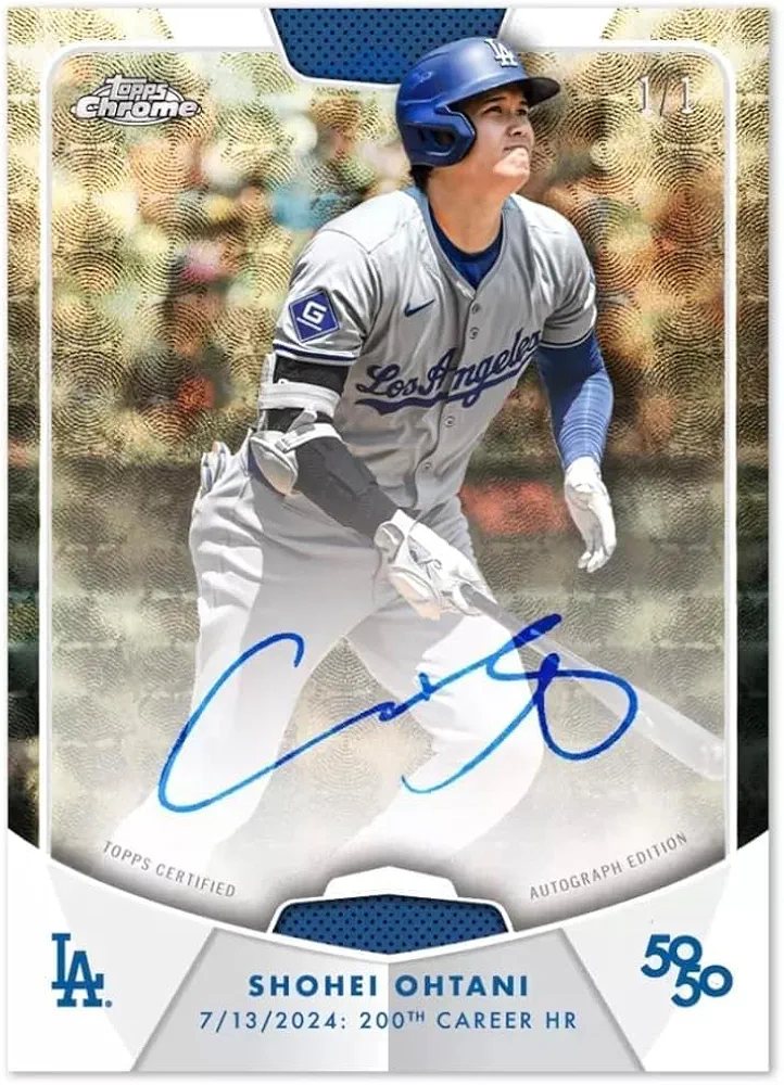 Amazon.co.jp: 2024 Topps 50/50 大谷翔平 1パック (2024 Topps