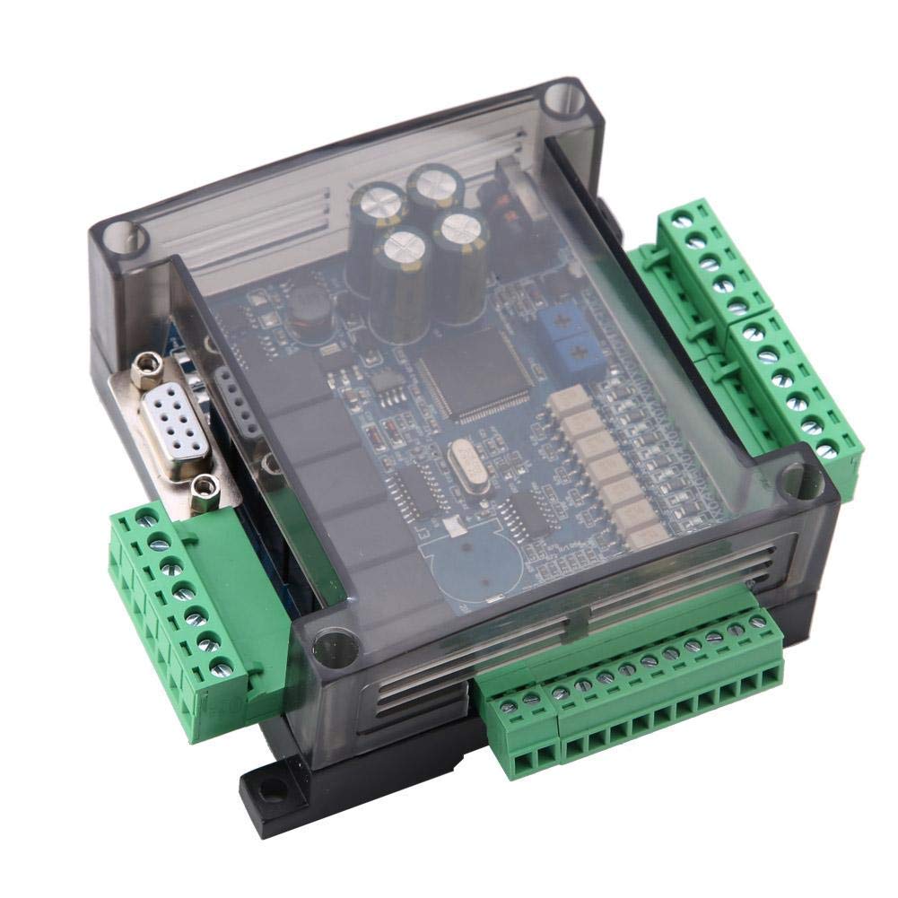Osmond FX3U-14MR PLC - Placa de control industrial 8 entradas 6 salidas de relé de control programable, 24 V control PLC