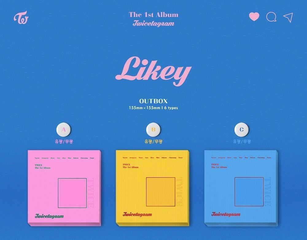 TWICE - Twicetagram (Vol.1) [Random ver.] +Pre-Order Benefit+Unfolded Official Poster in tube