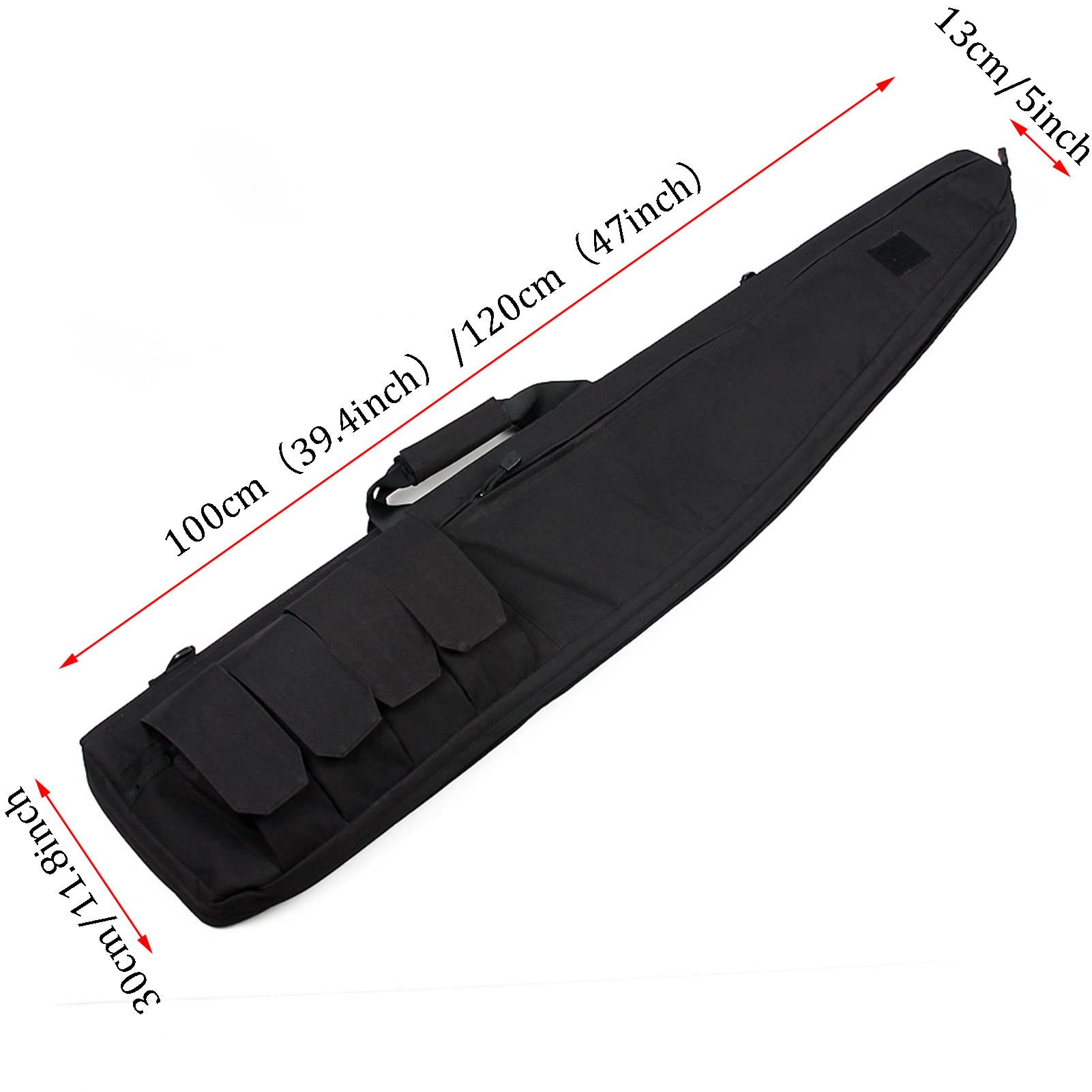 Bolsa para Armas, Bandolera Multifuncional, Funda para Escopeta con Correa para el Hombro, Funda para Dos Armas