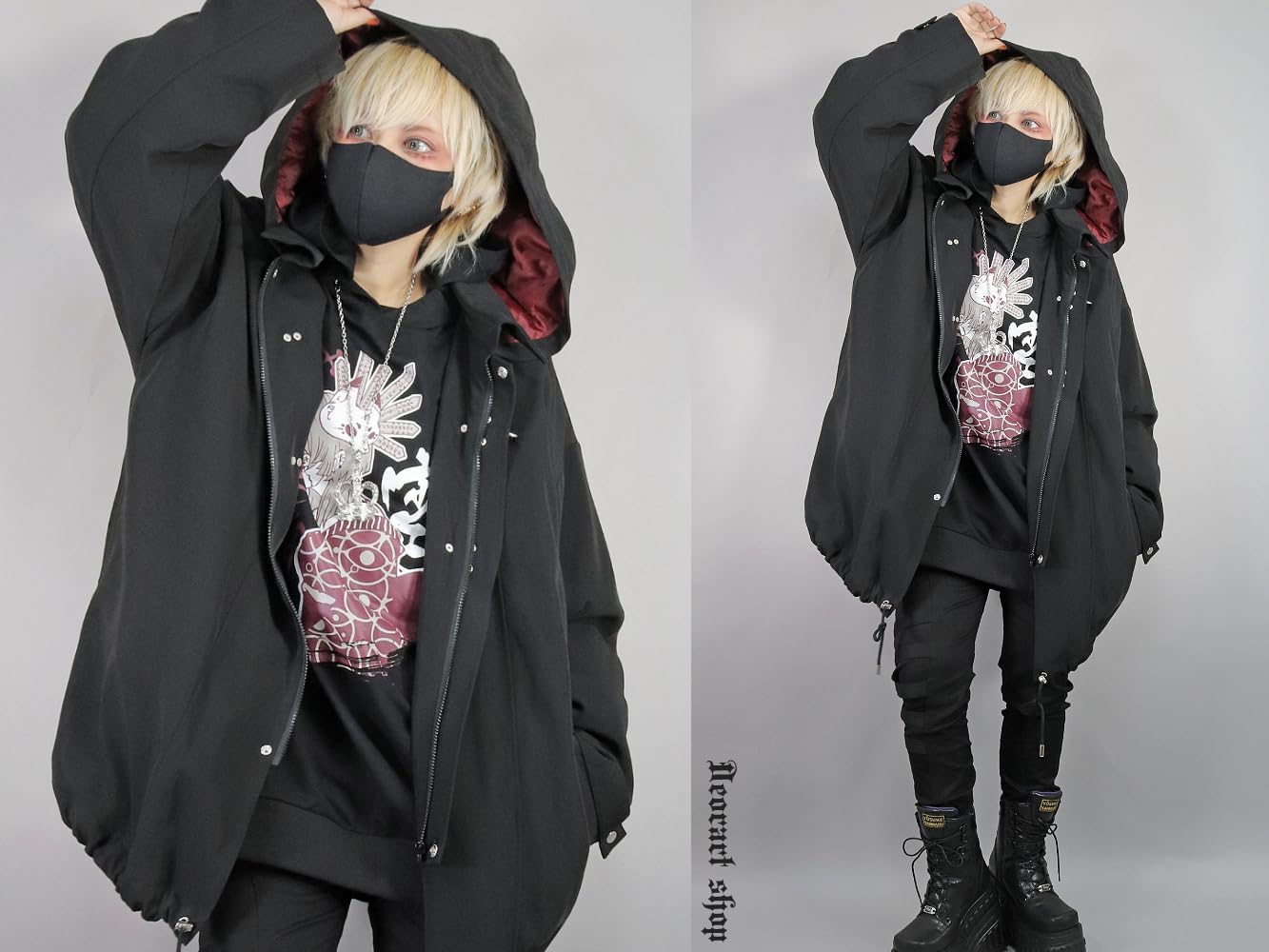 Amazon | [ディオラート] ファイヤーマンバックル・ゴシックモッズ