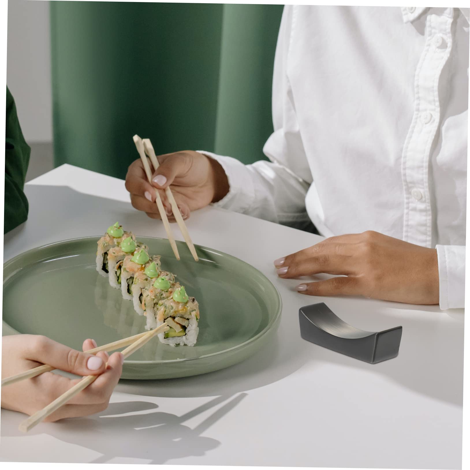 Support de baguettes, support de repos pour 6 baguettes, support de salle à manger réutilisable, oreiller, couverts pour supports de salle à manger en métal, support de cantine, fourchette d'hôtel, r