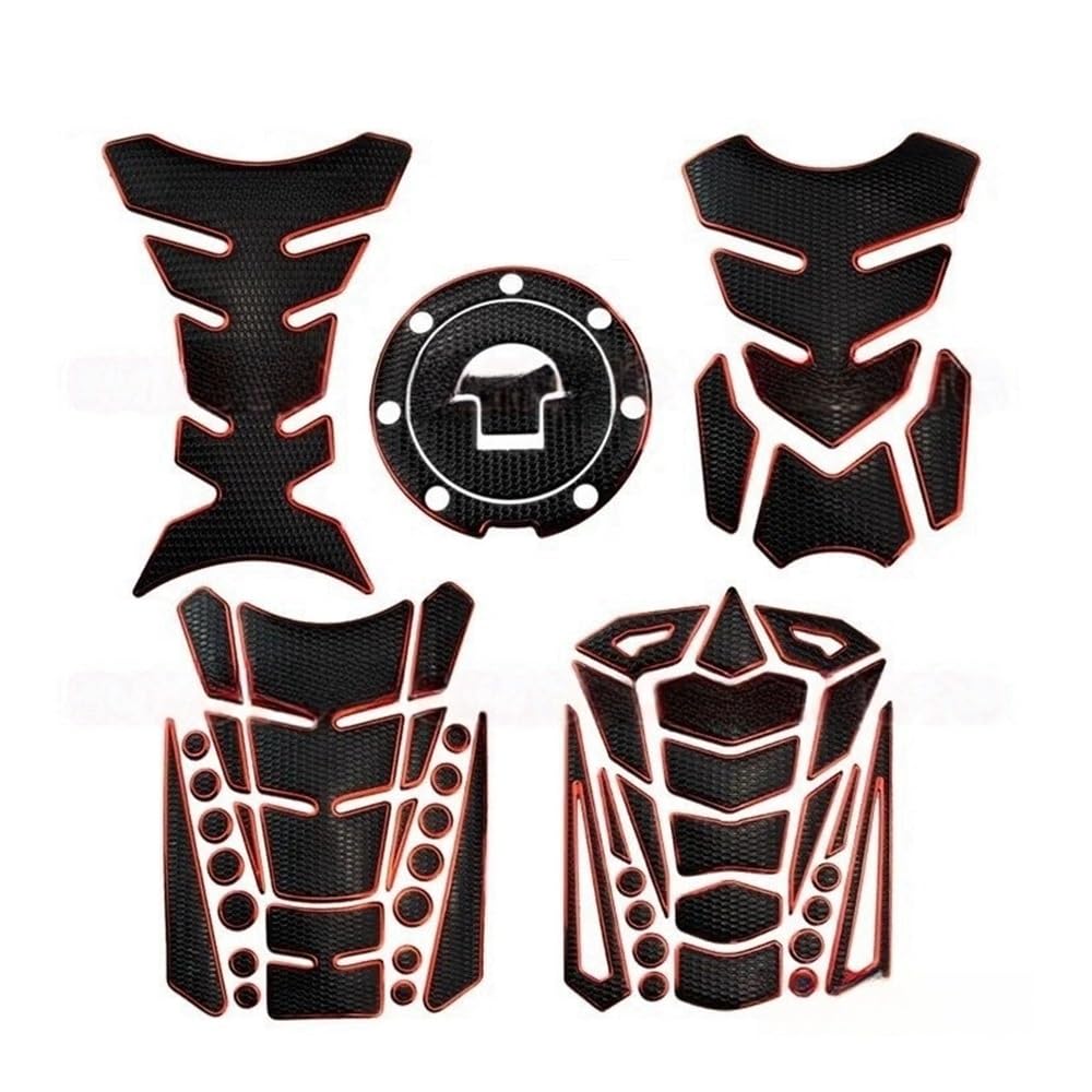 Combustible Tapa Calcomanías Pegatinas Protectoras Depósito Combustible Motocicleta para La Tapa del De Gasolina, Calcomanías para CB CBR 400 600 919 929 954 1000 1300 RR RC51 SP1 SP2