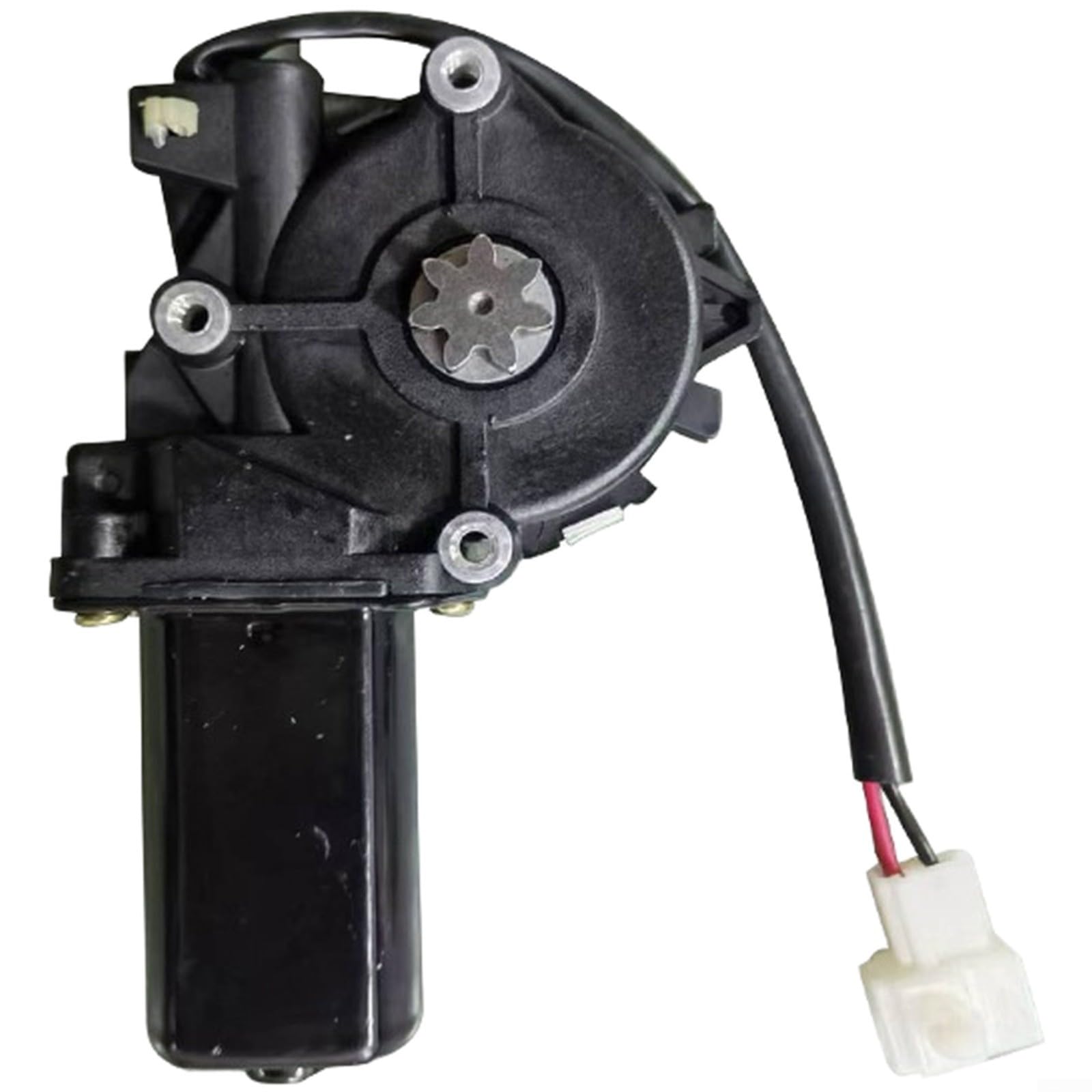 Alzacristallo elettrico Motore di sollevamento per Toyota Land Cruiser LC80 4500 FZJ80 1991-1997, costruzione in ottone plastica, unità nera a montaggio diretto (lato destro)