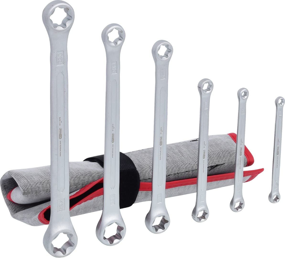 CLASSIC double ring spanner set for TX E-Profile, 6 pcs