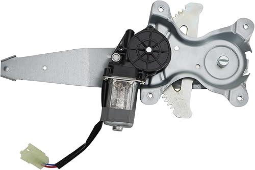 Miniatura 59 de TRQ Regulador y motor de ventana eléctrica del lado del conductor, parte trasera izquierda, compatible con Ford Escape 2008-2012, Mazda Tribute