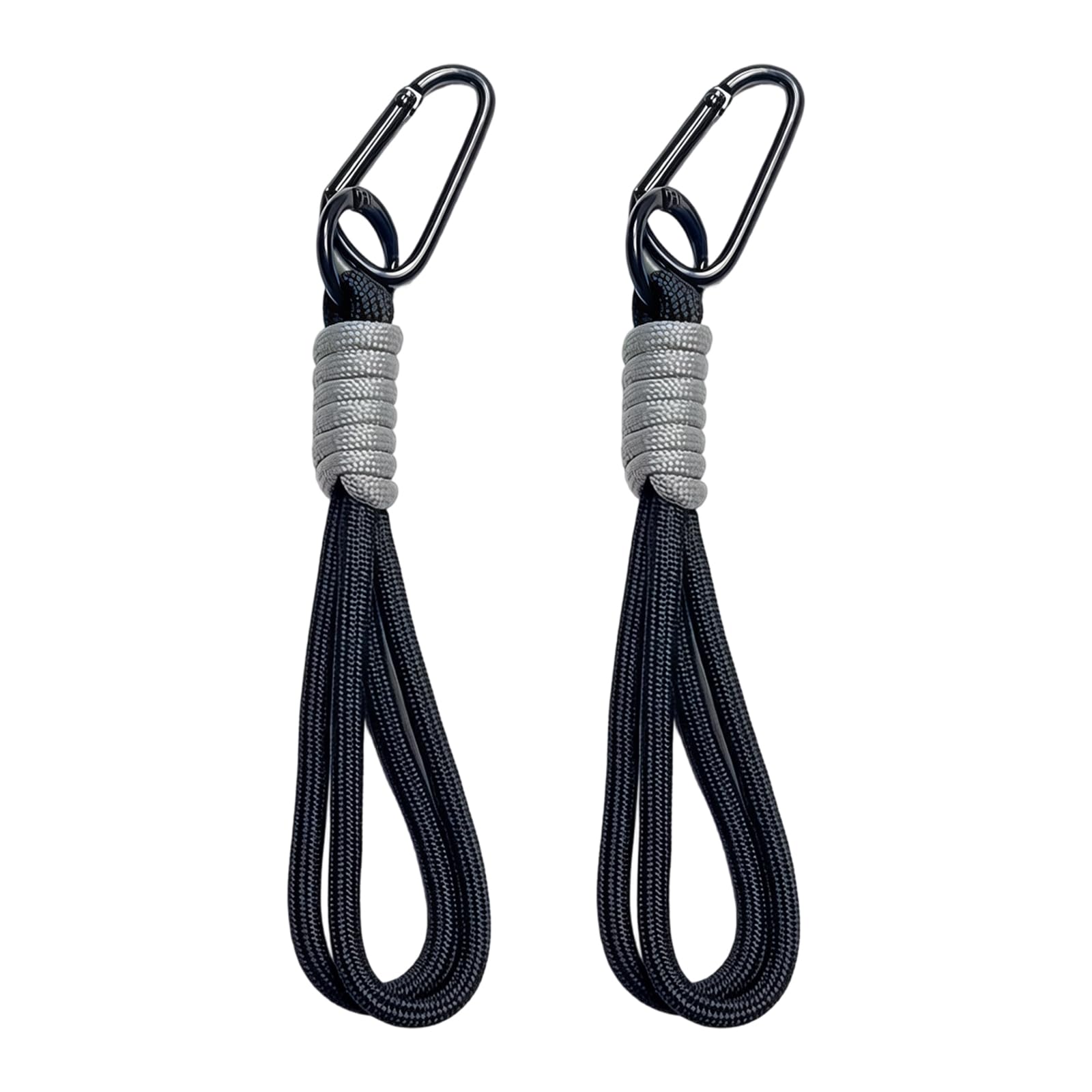 2 Ganci Passeggino Nero, Supporto Borsa Universale per Passeggino, Carrozzina & Sedia a Rotelle
