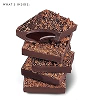 Vista 4 de Ethel M Chocolates Holiday Brownie Batter Ganache Chocolate Negro Gourmet Tableta Bar (3.00 oz)