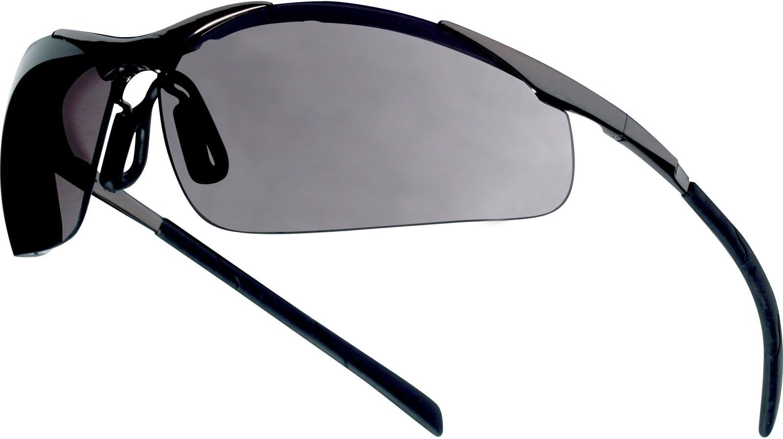 Advanced Bolle Contour CONTMPSF Anti Scratch & Anti Fog Metal Frame Smoke Safety Glasses [Pack of 1] --