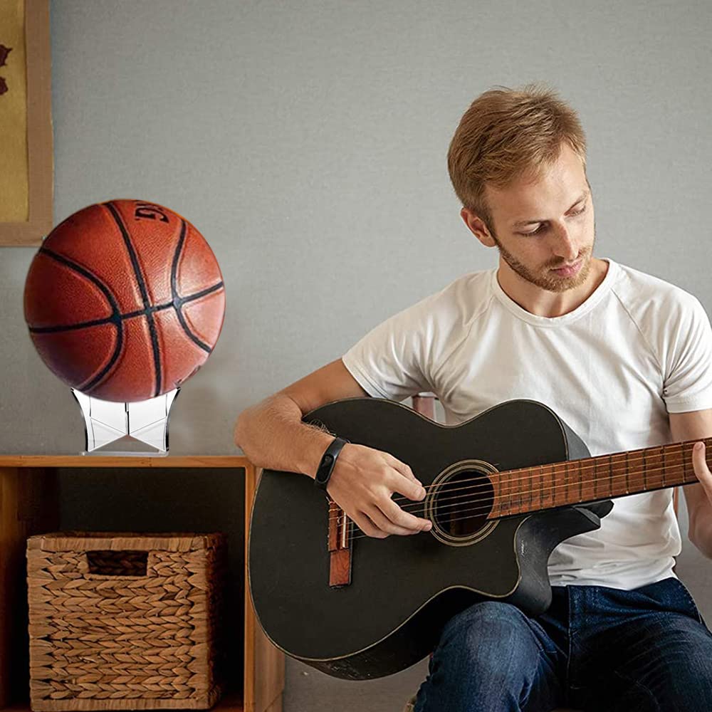 Porta Pallone Trasparente HXHWKEN - 2 Pezzi Per Calcio, Basket, Pallavolo E Rugby - Foto 3