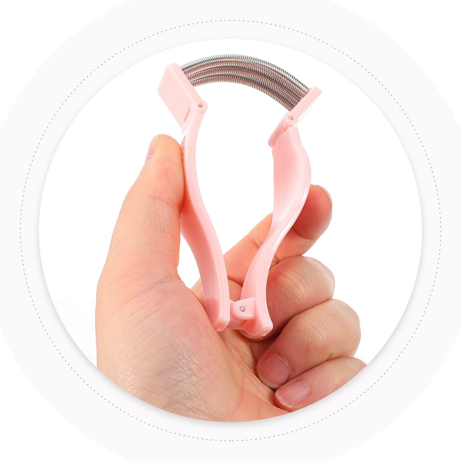 BIUDECO Ergonomic Facial Hair Removal Roller Hair Threading Tool for Women Portable Easy to Use for Daily Removal