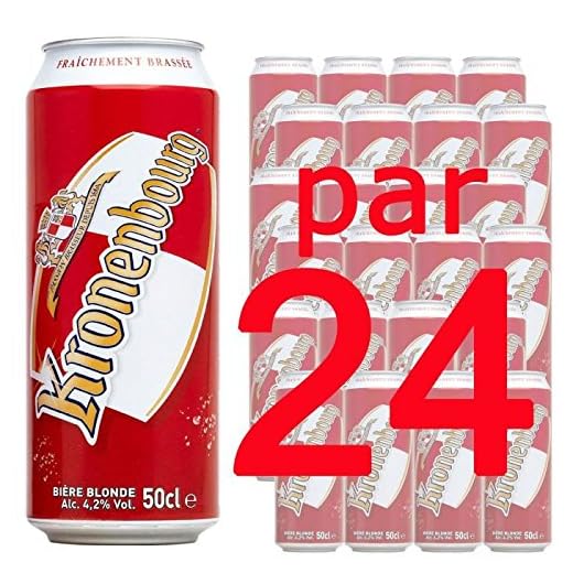 Pack de 24 Kronenbourg 50cl