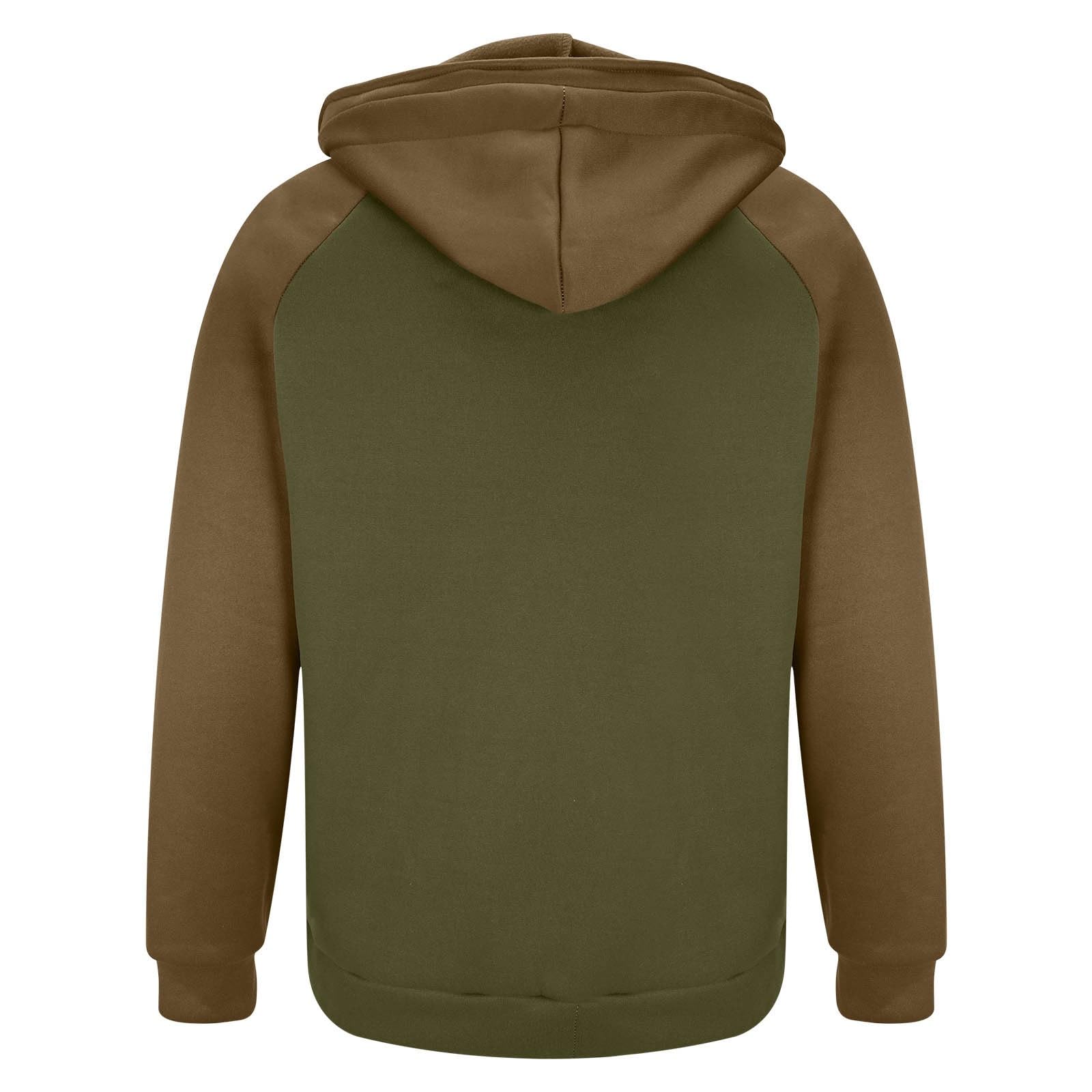 Sudadera Cremallera Hombre con Capucha Originales Costura Chaqueta Entretiempo Sudaderas de Trabajo Color Block Sweatshirt Sueltos Hoodie Moda Ropa Deportiva Fitness con Bolsillos Otoño e Invierno