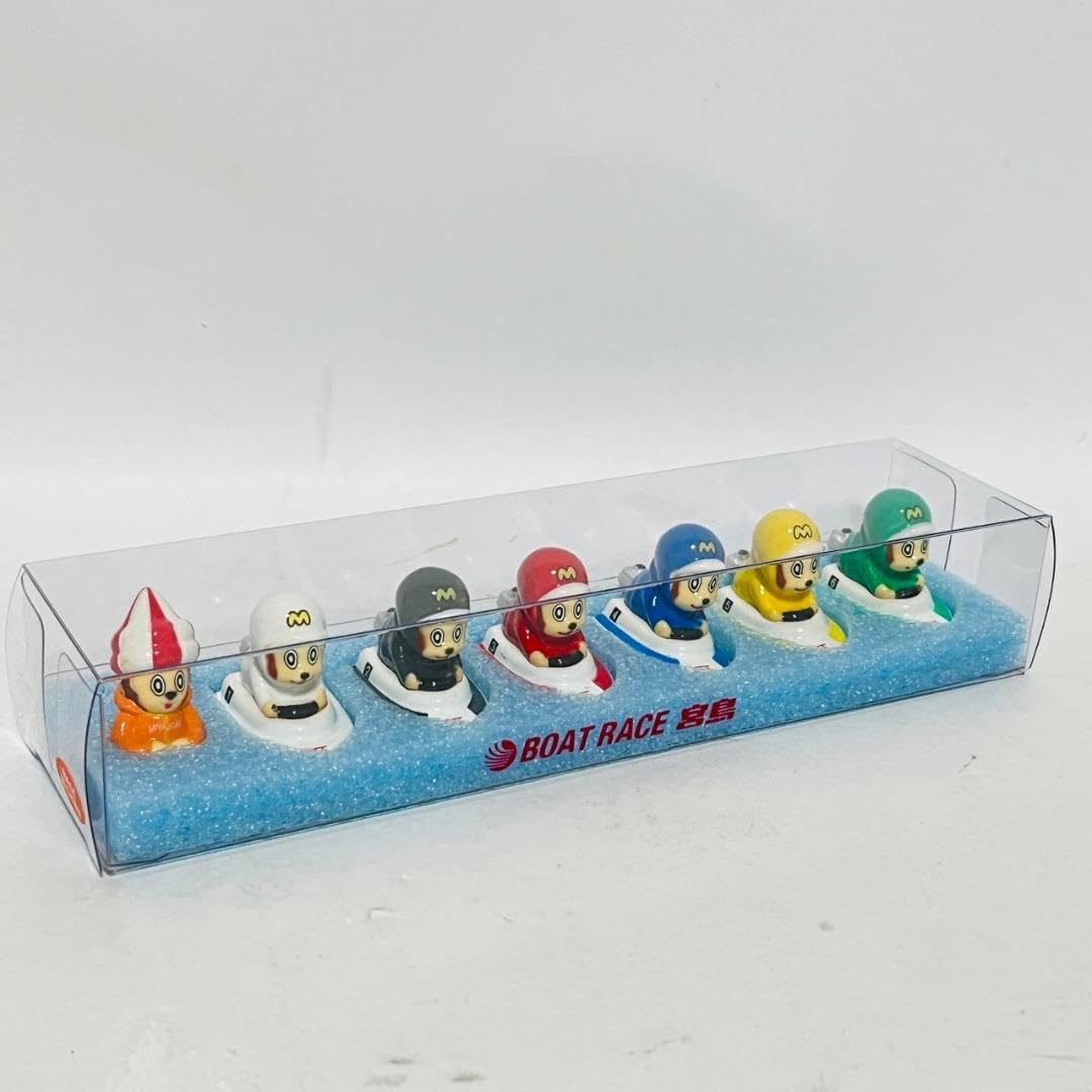 ボートレースミニフィギュア6個セット ボートレースミニフィギュア6個セット