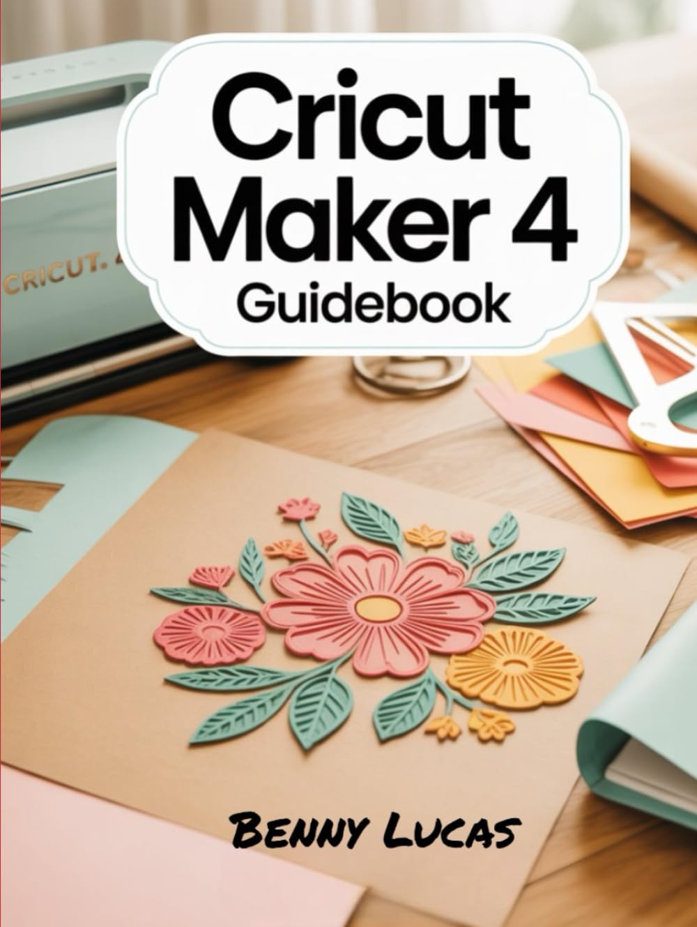 Cricut Maker 4 Guidebook: The Complete Step-by-Step Manual to Unlock the Full Power of Cricut Maker 4 — From Setup to Advanced Crafting Techniques