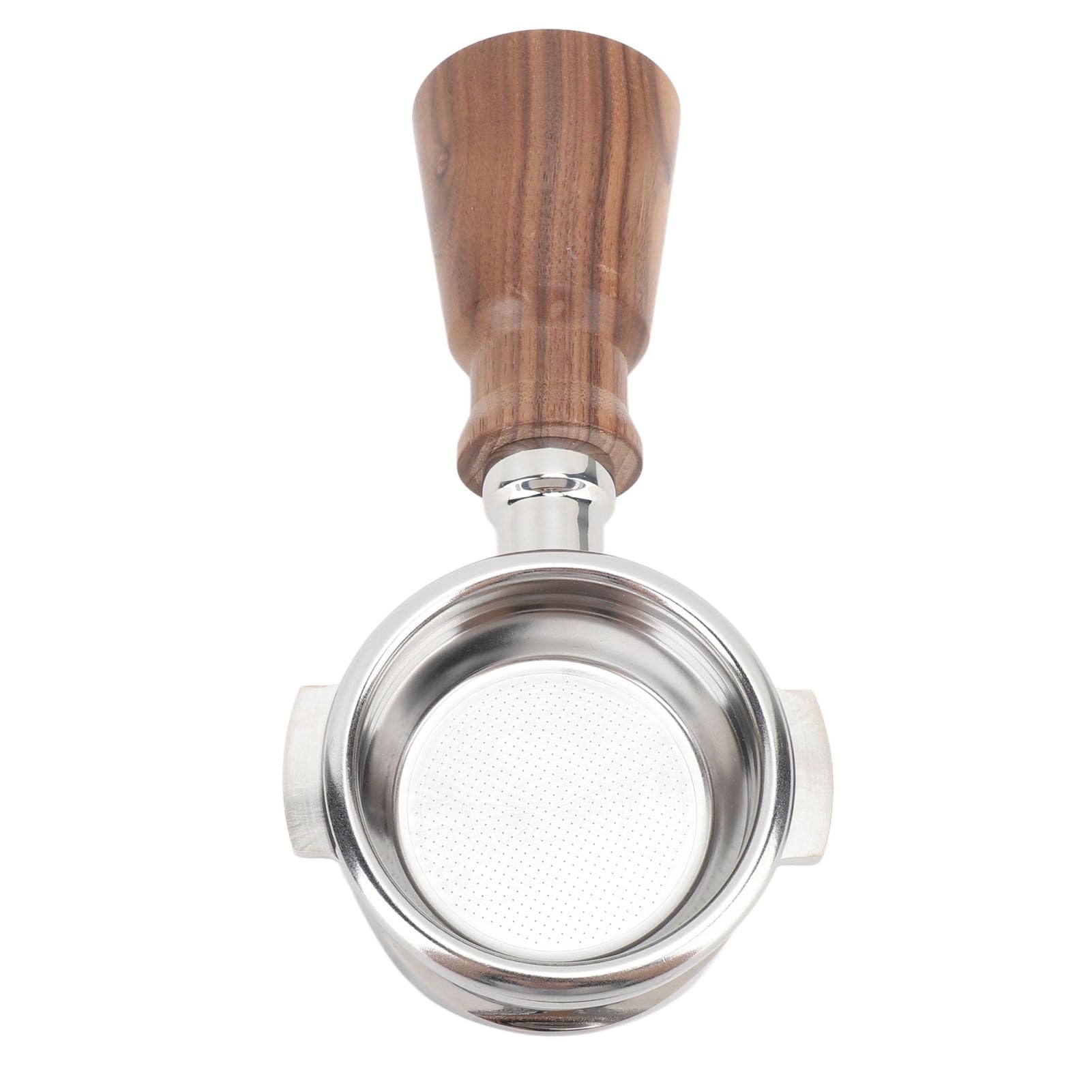 EMUKOEP para de Malla Ultrafina, Portafiltro sin Fondo de Acero Inoxidable de 58mm para Expobar E61 (#1)