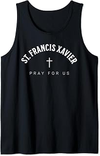 St. Francis Xavier Catholic Patron Christian Saint Tank Top