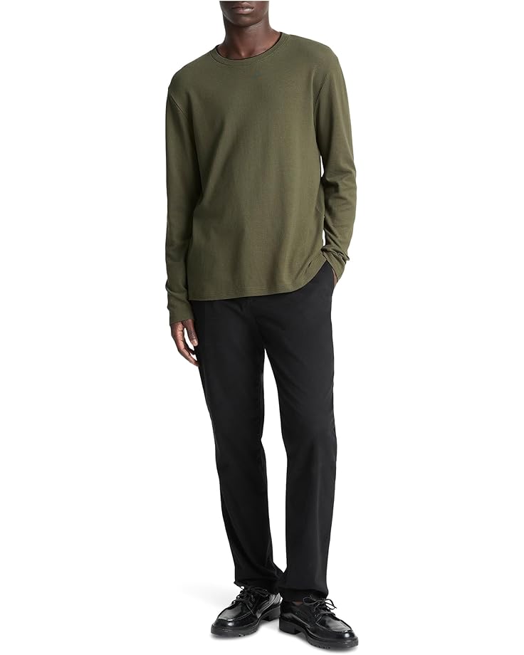 Vince Microwaffle Double Collar Long Sleeve Crew - #3 of 3