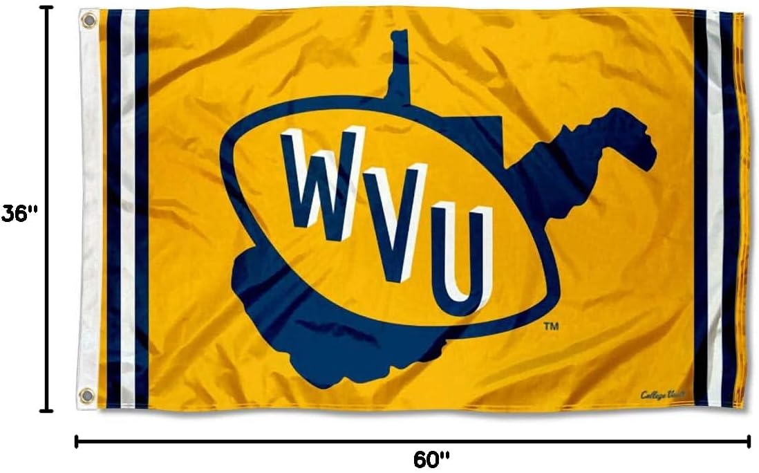 West Virginia Vintage Retro Throwback 3x5 Banner Flag