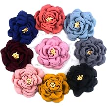 Mens Handmade Flowers Brooch Lapel Pin Flower Set Handmade For Suits Gift