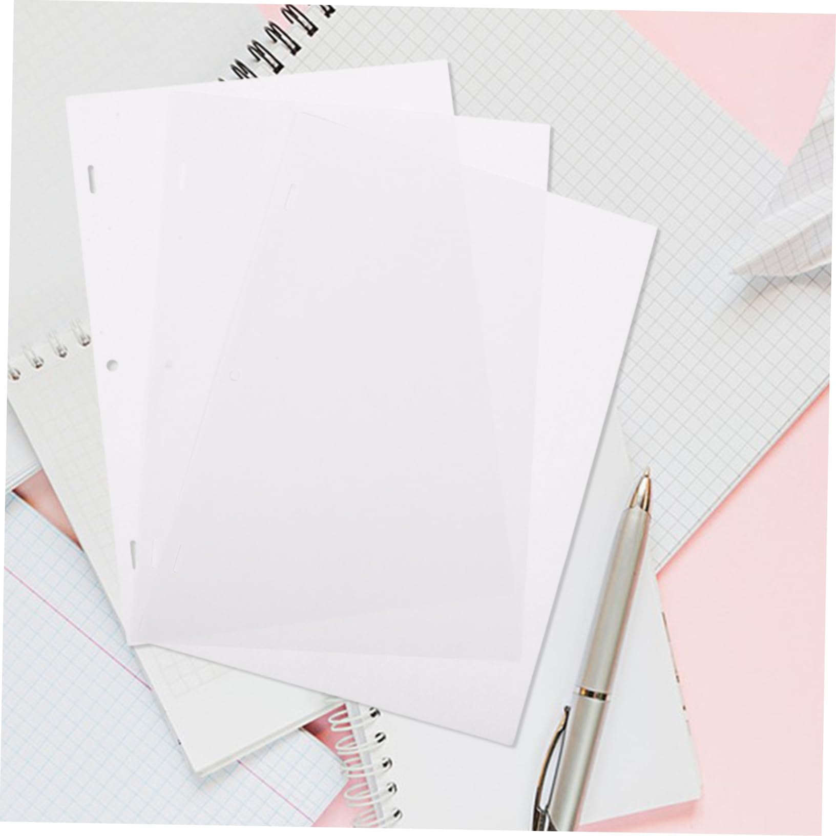 Housoutil Papel de Animación Blanco A4 para Estudiantes, 200 Hojas Fáciles de Pintar y Dibujar, Adecuado para Manualidades y Desarrollo de Habilidades Creativas
