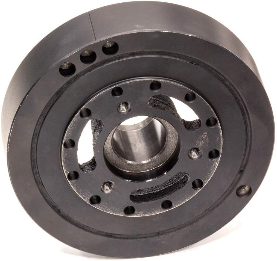 Harmonic Balancer, Claimer, 7.990 in OD, Steel, Black Paint, External Balance, Big Block Chevy, Each