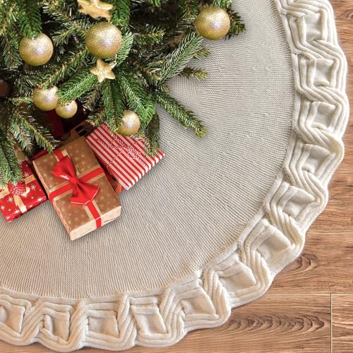 Jupe de sapin de Noël vintage Weldomcor grand format 122 cm - 2