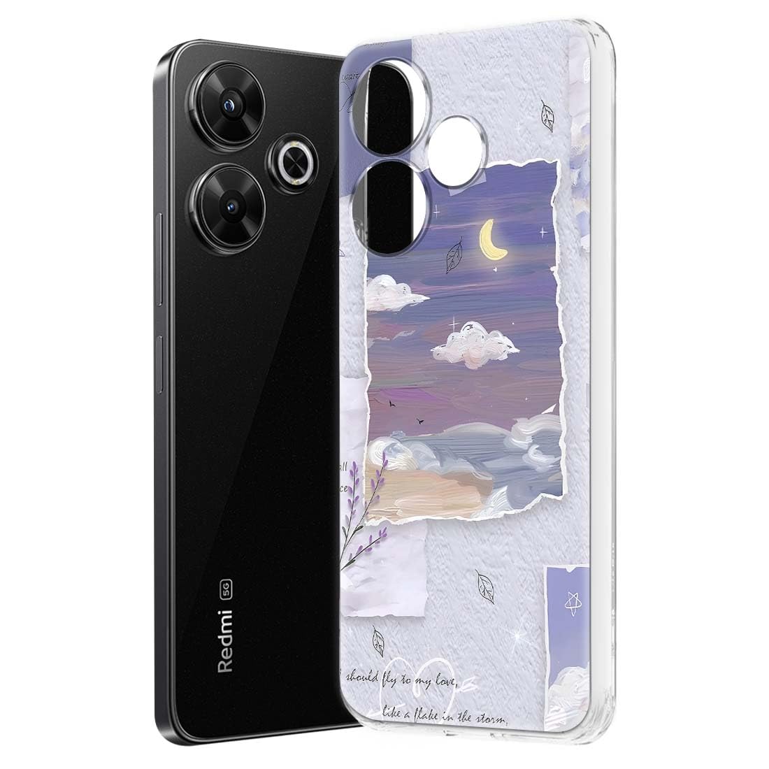 Fashionury Silicone Designer Printed Back Case Cover for Redmi 13 5G -D2152 (B0D9LCJ9N9) Amazon Price History, Amazon Price Tracker