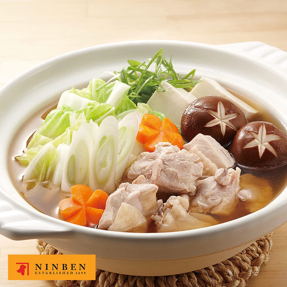 [NINBEN] Shiro Dashi Authentic Japanese Seasoning | Light Colored Seasoning Soy Sauce | No Preservatives, No High Fructose Corn Syrup | Japanese Dried Bonito, Hokkaido Kelp | Product Of Japan (33.82 Fl oz/ 1000ml)