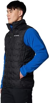 Columbia Men's Delta Ridge II Down Vest, Black, Small | Why We