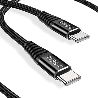 Extra Long USB C to USB C Cable 3M,PD 60W USBC to USBC Fast Charging Cable Compatible With Samsung Galaxy S23 S22 S21 S20+ Ultra,iPad Air 4/Pro 2021,iPad Mini 6 and More Type-C Devices/Laptops