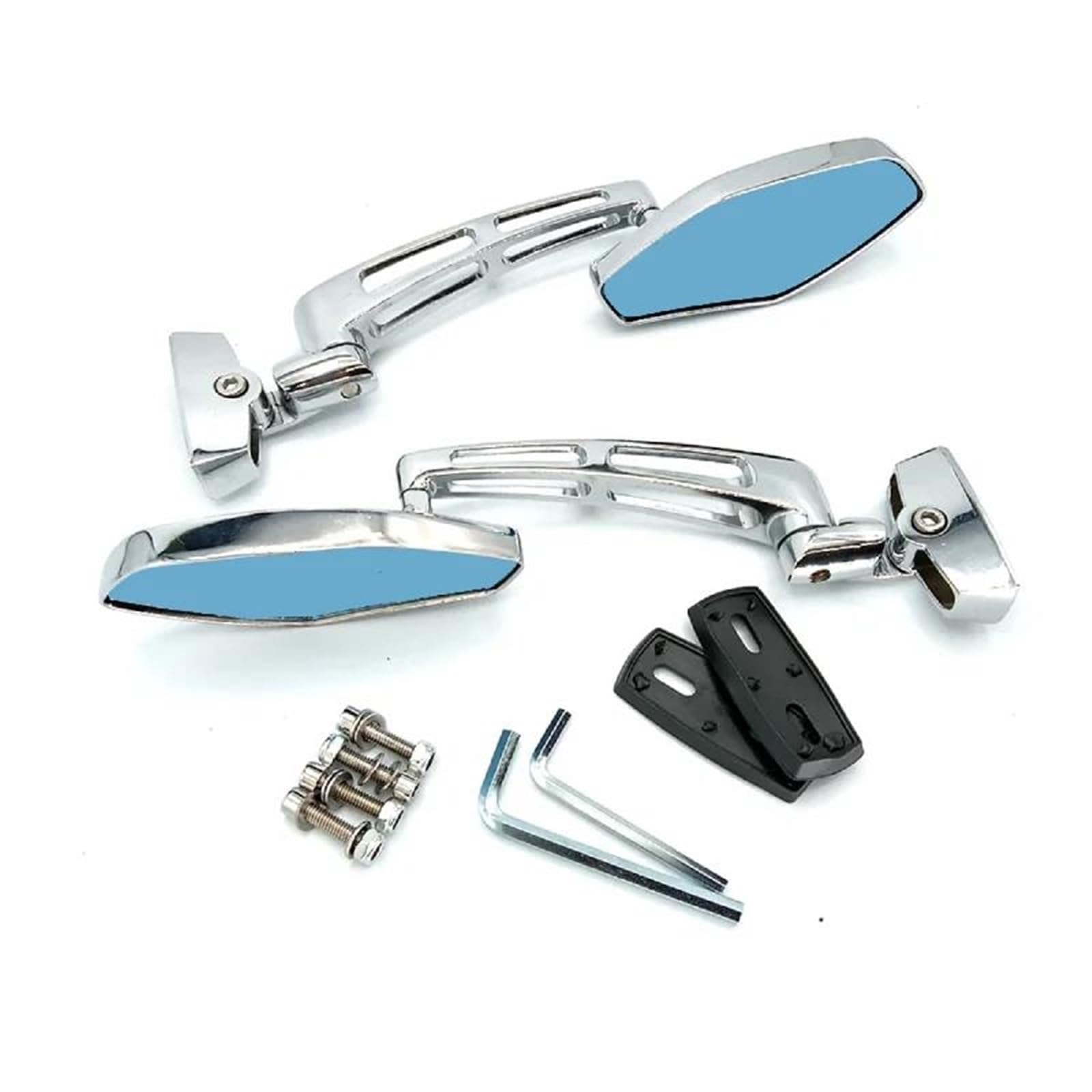 Espejo retrovisor de motocicleta con cristal azul contra deslumbramientos para la serie CBR