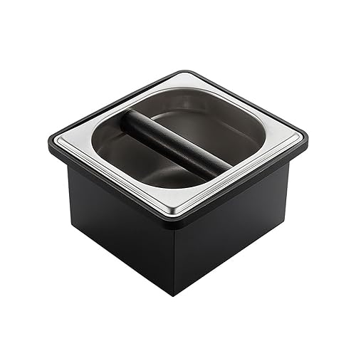 Coffee Knock Box, Espresso Knock Box Coffee Bin Barista Accessories