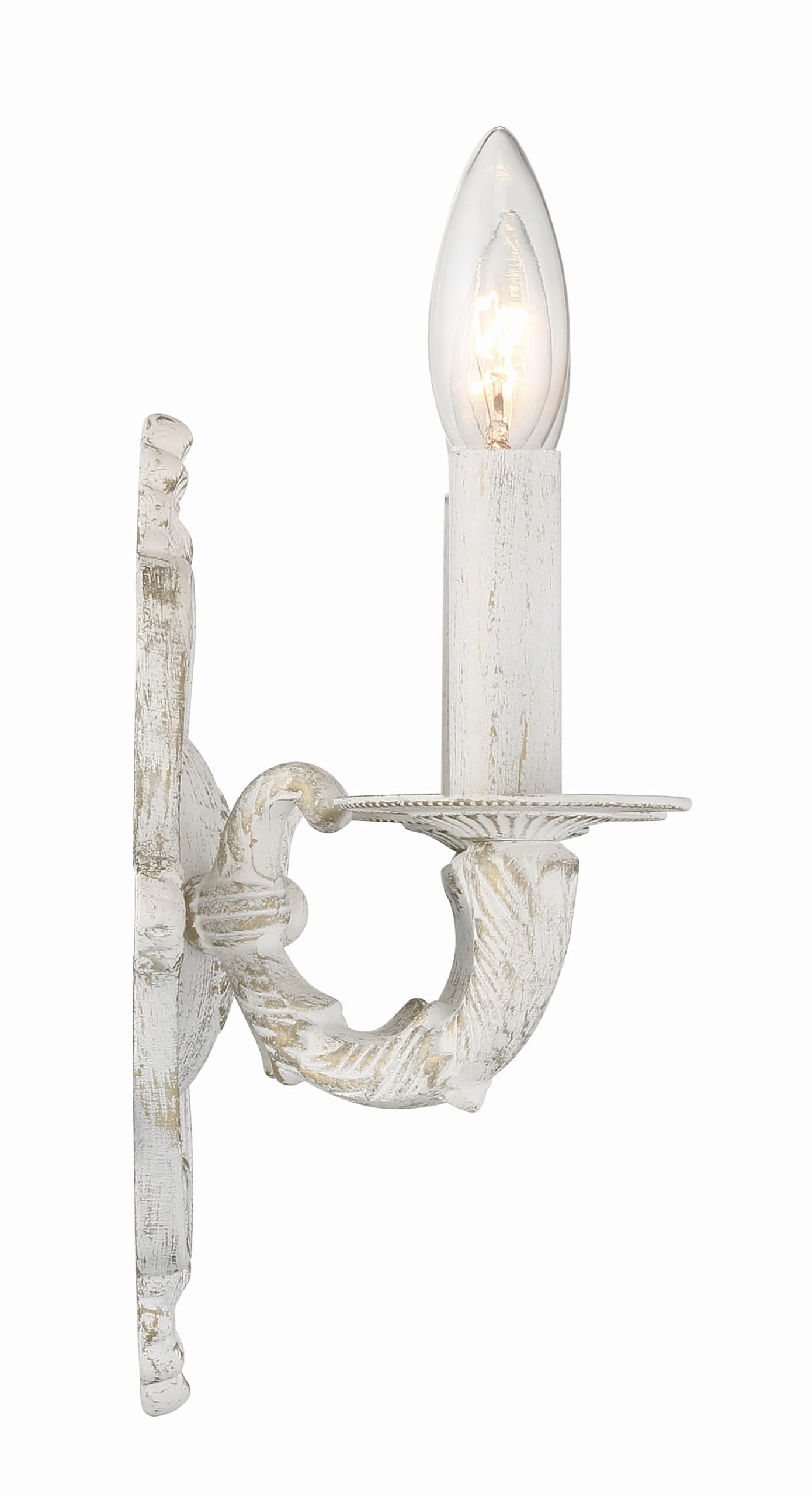 Amazon.co.jp : Crystorama Paris Market 2 Light Antique White 