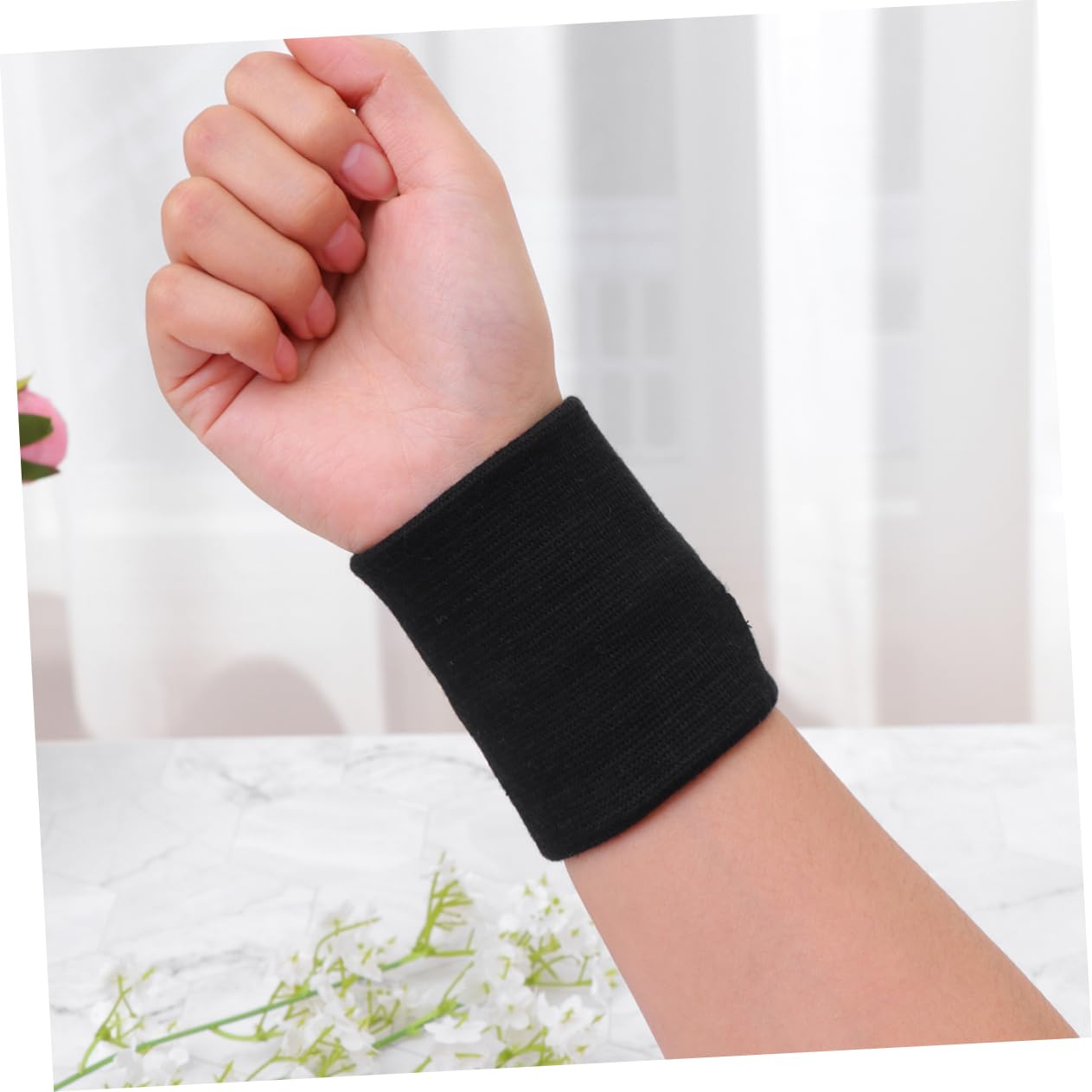 Kisangel 12piezas Muñequera Deportiva Bolsillo Cremallera Banda para Claves y Monedas para Correr Caminar y Ciclismo Transpirable y Ligera