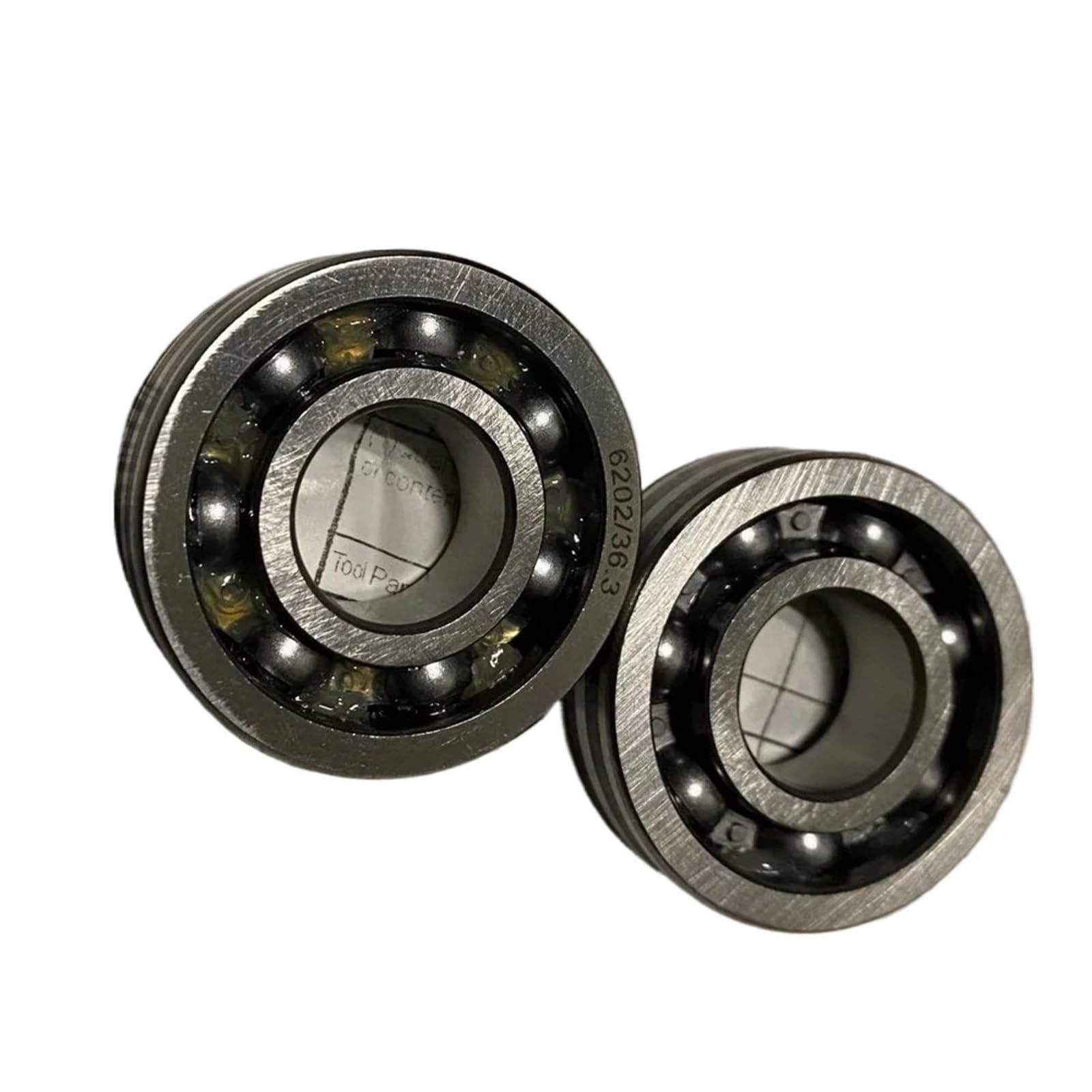 10 Piezas Cojinete TS2 EC 6202/36.3 TS410 TS420 TS 410 TS 420 Cojinete de cigüeñal 9503 003 0351, 15 x 36.3 x 11 mm