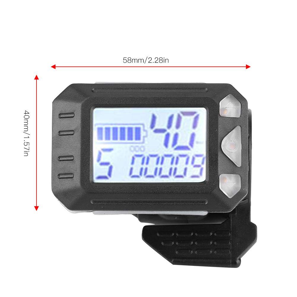 MAGT Kit Controller Bici Elettrica Controller Motore, 350W 36V in Metallo con Pannello Display LCD Impermeabile