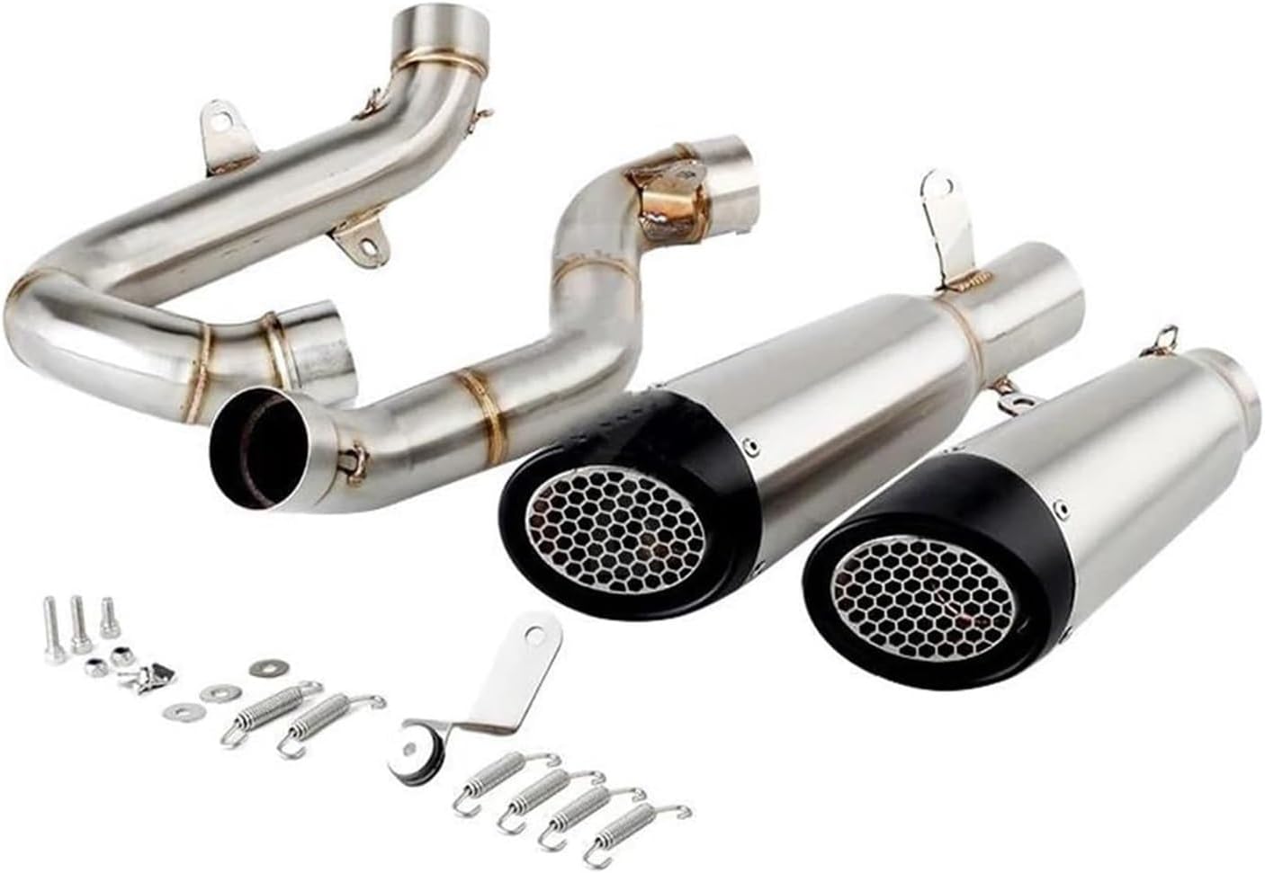 エキゾーストパイプ 用 ドゥカティ 用 パニガーレ V4 2018 2019-2023 バイク排気エンドサイレンサーオートバイの排気