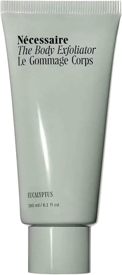 Nécessaire The Body Exfoliator. Eucalyptus. AHA/BHA/PHA. Resurface Skin. Smooth KP and Rough Patches. Hypoallergenic. Dermatologist-Tested. 180 ml / 6.1 fl oz