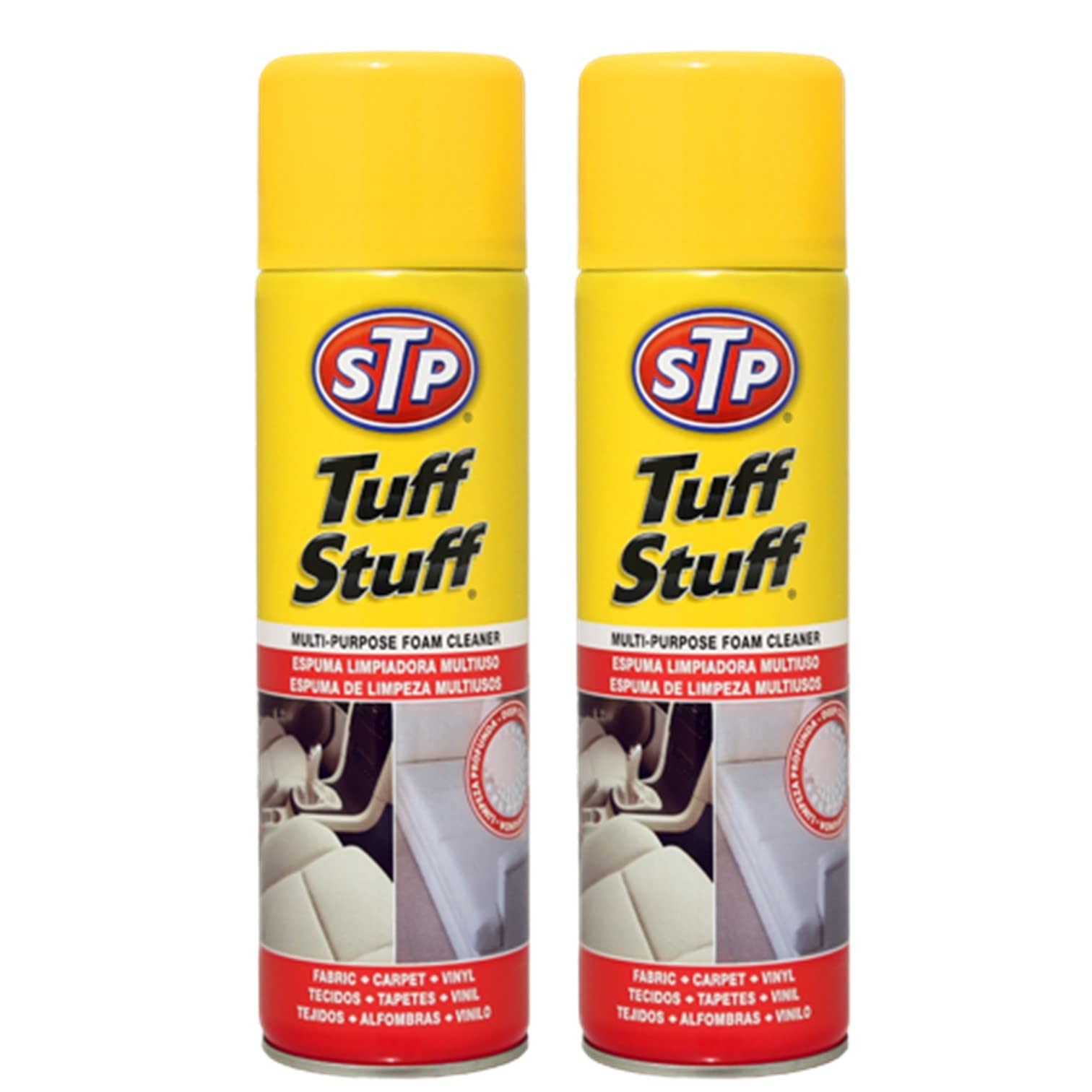 TUFF Stuff Multi-Purpose Foam Cleaner : Perfect for Cleaning Any Washable or Painted Surface - Pack of 2