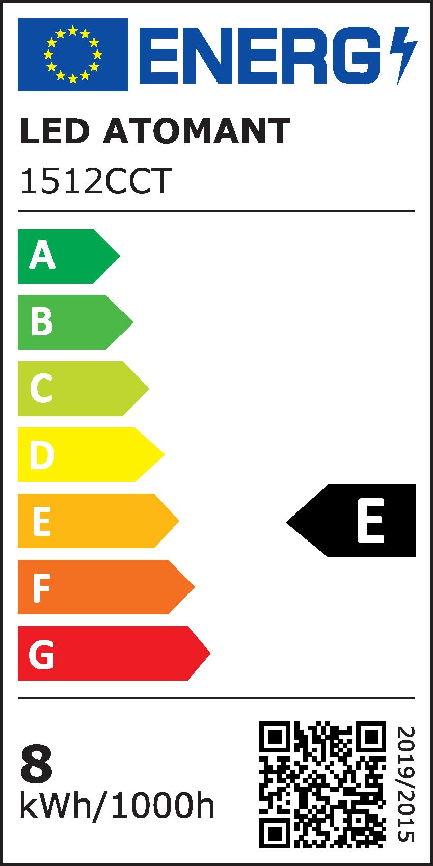 LED ATOMANT 10x LED Einbaustrahler Ausschnitt 70mm 8W CCT 3000-6500K IP65 | Durchmesser 85mm, Mit CCT-Farbtemperaturwahlschalter, 720 Lumen, Direktanschluss an 220V