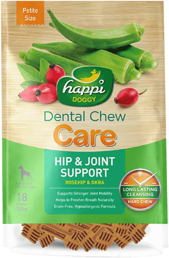 Dental Chew Care-Hip & Joint Support-2.5" (18 pieces)-150g