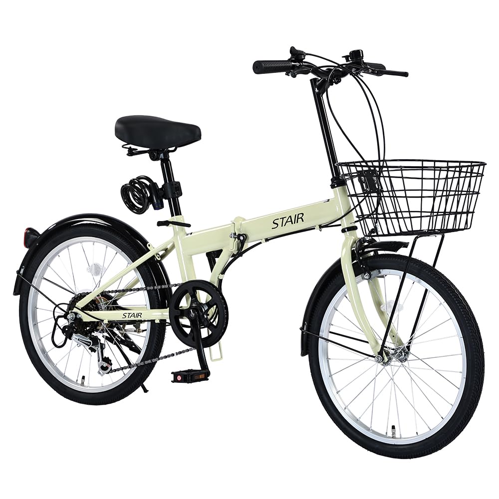 Amazon | 折りたたみ自転車 自転車 シマノ6段変速 20インチ 折畳み