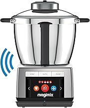 Magimix Cook Expert Connecté - Robot de cuisine Multifonction Connect 3,5L, Moteur Professionnel 1700W,Chrome mat