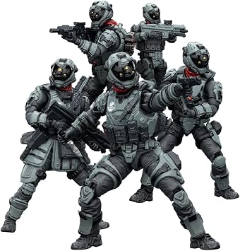 JOYTOY Dark Source Action Figure 1/25 UNSC Mirage Squad 5PCS Collection Models Birthday Gifts 15Age+